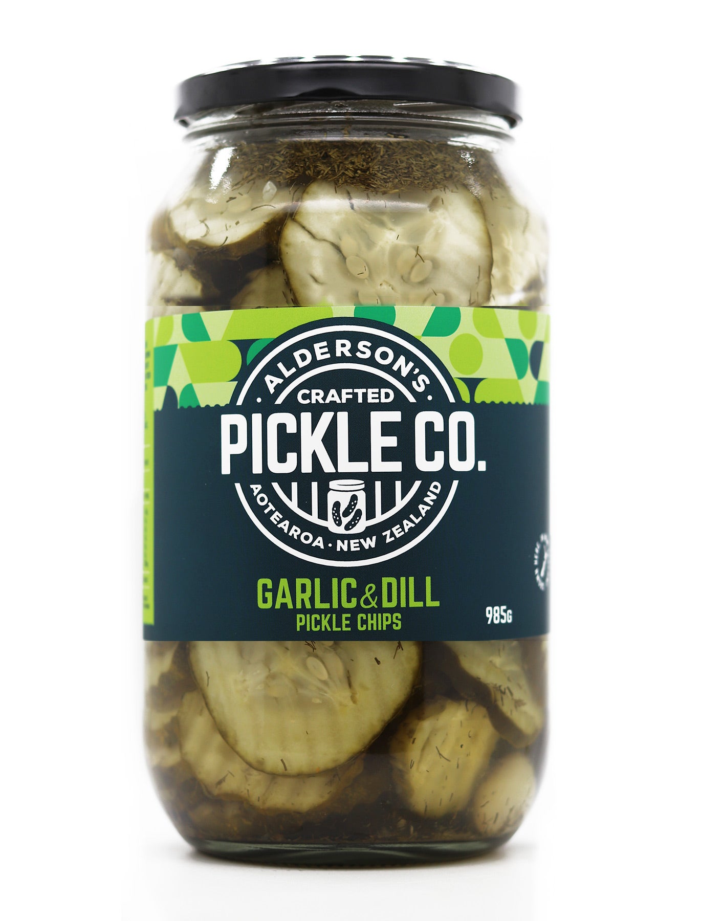 Garlic & Dill Crinkle Cut Pickles Alderson's Crafted Foods