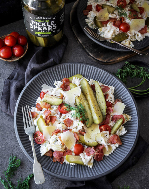 Dill Pickle Ranch Pasta Salad