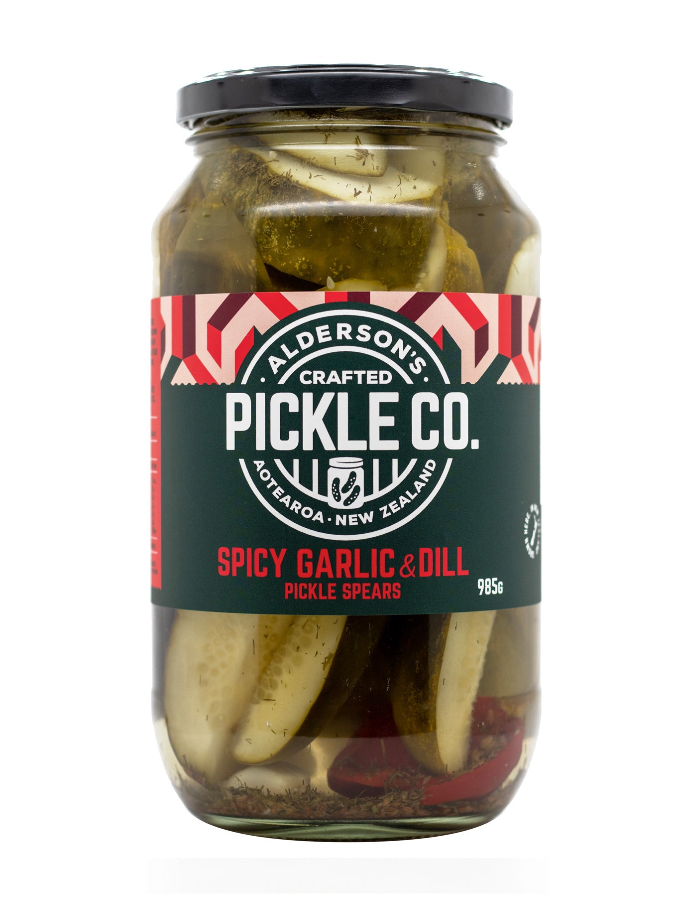 Spicy Garlic & Dill Pickled Spears